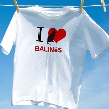 Camiseta Gato Balinês