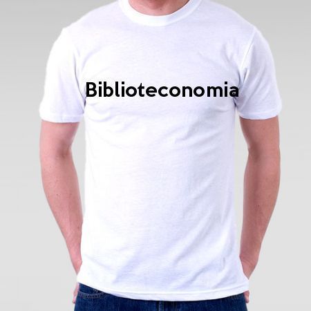 Camiseta Biblioteconomia