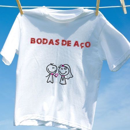 Camiseta Bodas De Aço