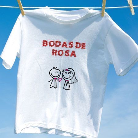 Camiseta Bodas De Rosa