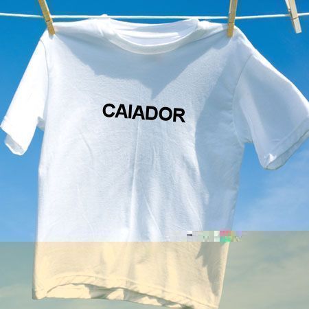 Camiseta Caiador