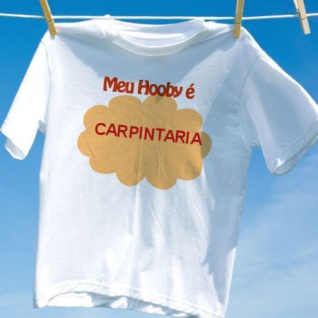 Camiseta Carpintaria