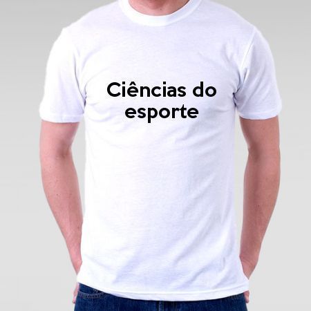 Camiseta Ciências Do Esporte