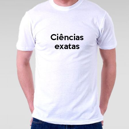 Camiseta Ciências Exatas