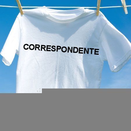 Camiseta Correspondente