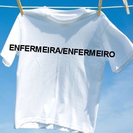 Camiseta Enfermeiraenfermeiro