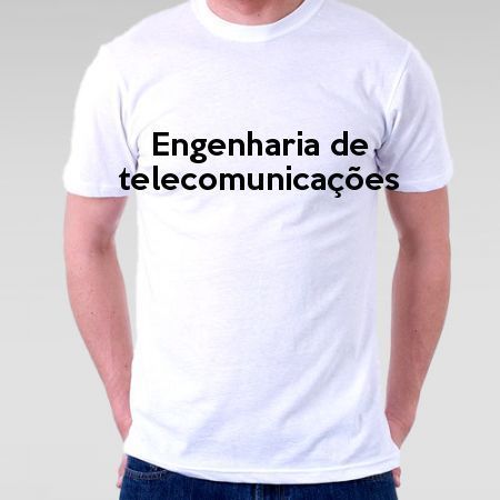 Camiseta Engenharia De Telecomunicações