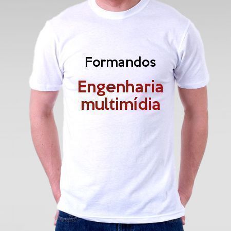 Camiseta Formandos Engenharia Multimídia