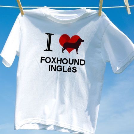 Camiseta Foxhound ingles