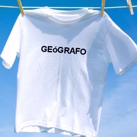 Camiseta Geografo
