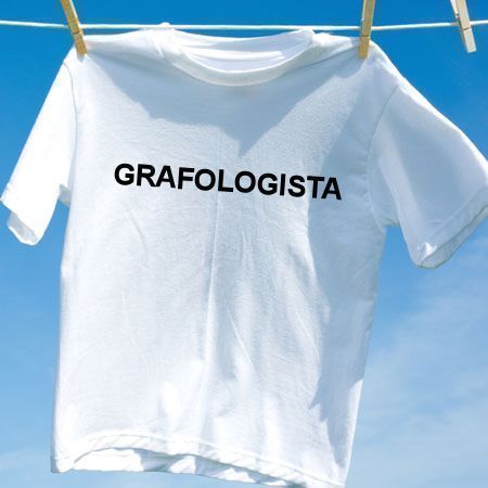 Camiseta Grafologista