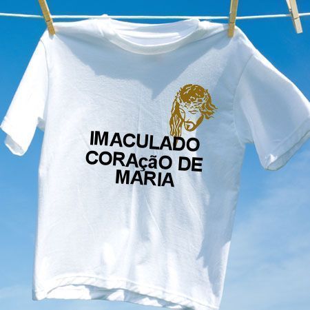 Camiseta Imaculado coracao de maria