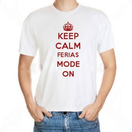 Camiseta Keep Calm Ferias Mode On