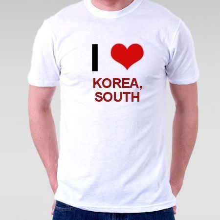Camiseta Korea, South