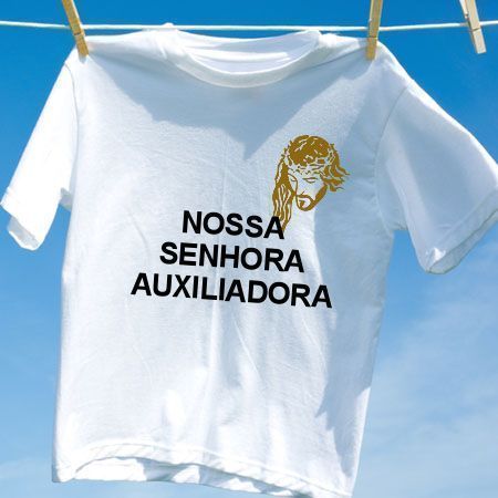 Camiseta Nossa senhora auxiliadora