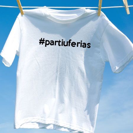 Camiseta Partiu Férias