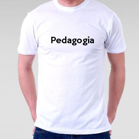 Camiseta Pedagogia