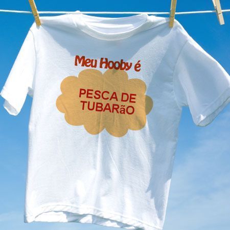 Camiseta Pesca De Tubarão