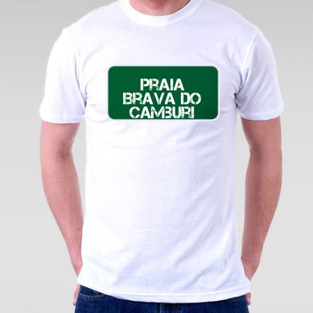 Camiseta Praia Praia Brava Do Camburi