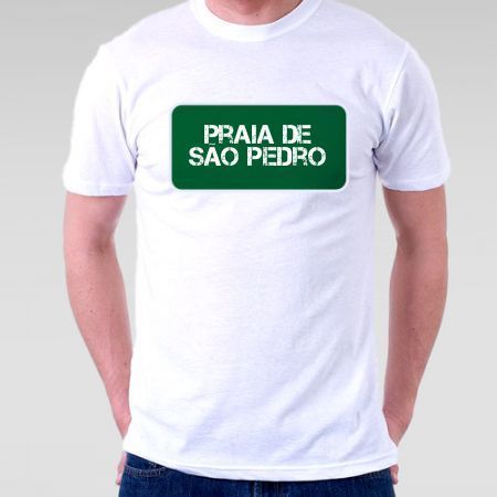 Camiseta Praia Praia De São Pedro