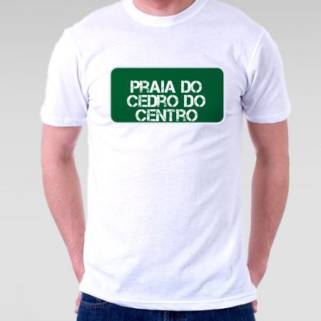 Camiseta Praia Praia Do Cedro Do Centro