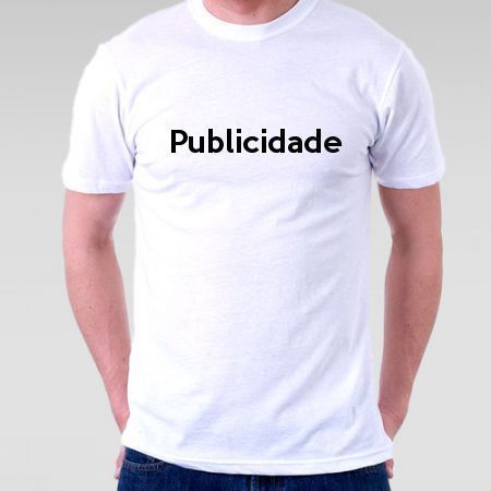 Camiseta Publicidade