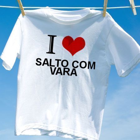 Camiseta Salto com vara