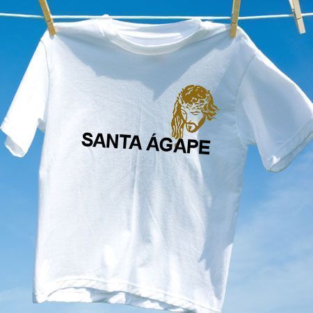 Camiseta Santa agape