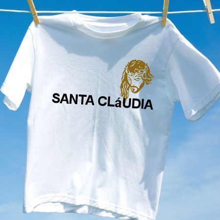 Camiseta Santa claudia