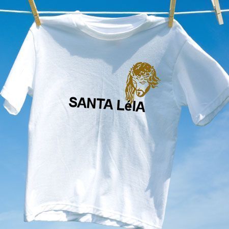 Camiseta Santa leia