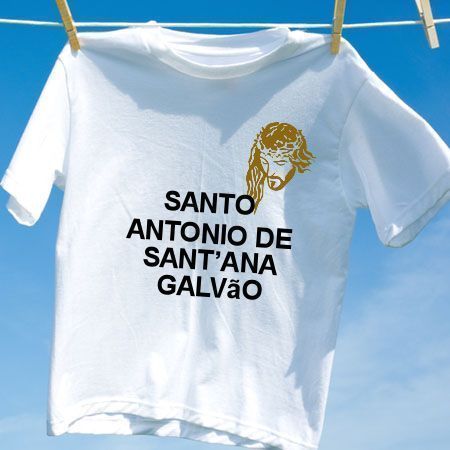 Camiseta Santo antonio de santana galvao