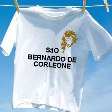 Camiseta Sao bernardo de corleone