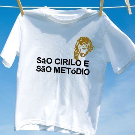 Camiseta Sao cirilo e sao metodio