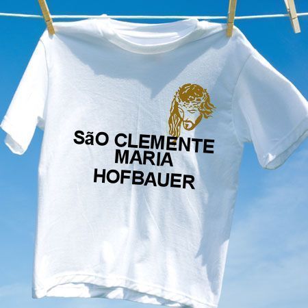 Camiseta Sao clemente maria hofbauer