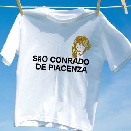 Camiseta Sao conrado de piacenza