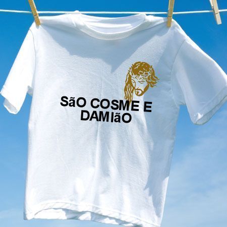 Camiseta Sao cosme e damiao