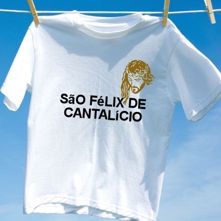 Camiseta Sao felix de cantalicio