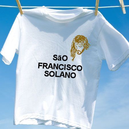 Camiseta Sao francisco solano