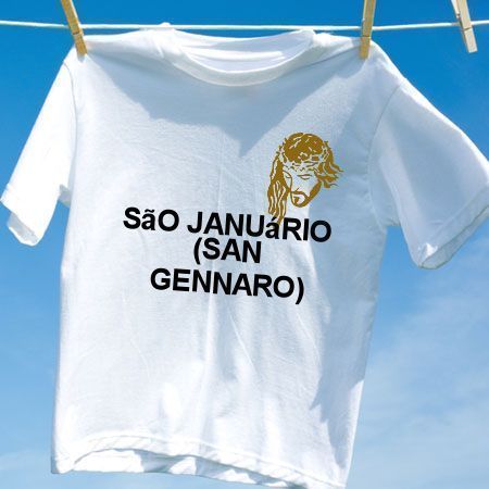 Camiseta Sao januario san gennaro
