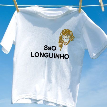 Camiseta Sao longuinho