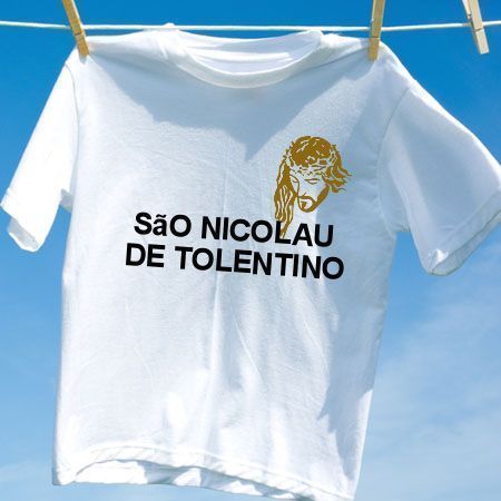 Camiseta Sao nicolau de tolentino