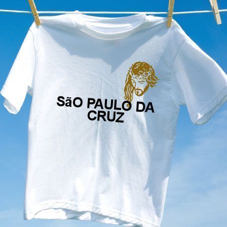 Camiseta Sao paulo da cruz