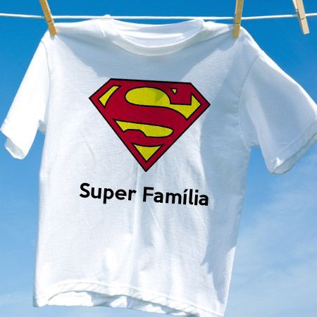Camiseta Super Família