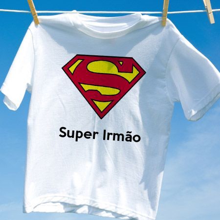 Camiseta Super Irmão