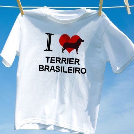 Camiseta Terrier brasileiro