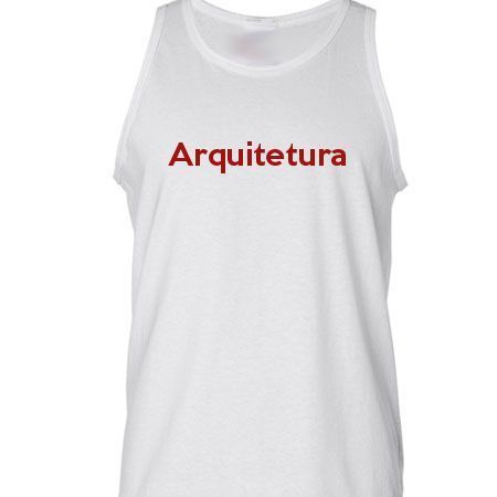 Camiseta Regata Arquitetura