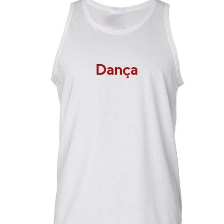 Camiseta Regata Dança