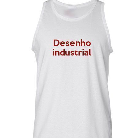 Camiseta Regata Desenho Industrial