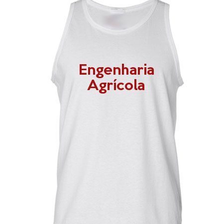 Camiseta Regata Engenharia Agrícola