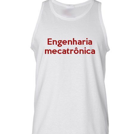 Camiseta Regata Engenharia Mecatrônica
